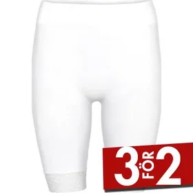 Decoy Långa Shorts Med Spets (Dam)