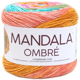 Lion Brand Yarn Mandala Ombre 1-pack