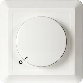 Unilamp Luzense Dimmer 500W KUD-500EV-LS 2-pol RS Hvit
