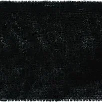 Levasseur Tapis de bain Polyester Noir 60 x 120 cm