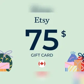 Etsy Gavekort 75 CAD