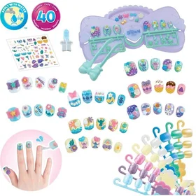 Aquabeads Kit Ongles Multicolore