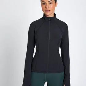 Girlfriend Collective Estrella Fitted Run Jacket (Dame)