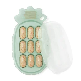 Haakaa Pineapple Silicone Nibble Tray Grönt 9 x 25ml