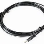 MicroConnect Mini-phone Stereo 3.5mm Man till Mini-phone Stereo 3.5mm Kvinna Kabel 5m AUDLR5