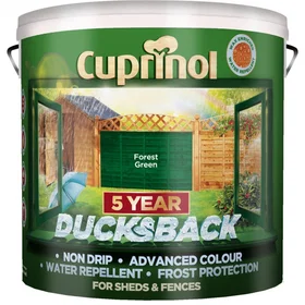 Cuprinol Wood Protection 5 Year Ducksback Forest Green 9L