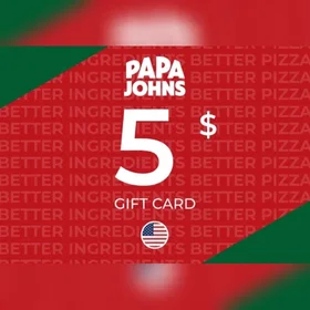 Papa Johns Gavekort 5 USD