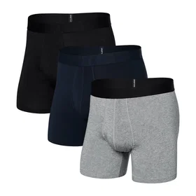 SAXX Underwear Droptemp Cooling Cotton Boxers 3-pack