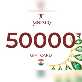 Tanishq Gold and Diamond Jewellery Gift Card 50000 INR