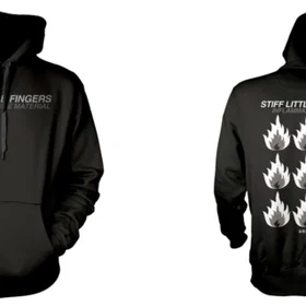 Stiff Little Fingers Inflammable Material Hooded Sweatshirt (Men's)