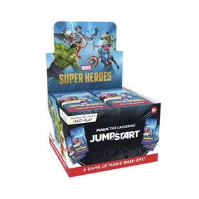 Magic: The Gathering Marvel Super Heroes Jumpstart Booster Display