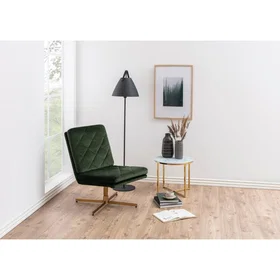 Concept Accent Table Alisma 50 cm Rundt Marmormönster