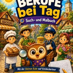 Independently Berufe Bei Tag Das Große Mal Und Suchbuch för barn från 6 år