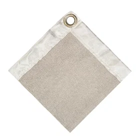 WLDPRO Svejsningstæppe 1000x25000 mm i Rulle op til 550°C ubelagt glasfiber Lyse