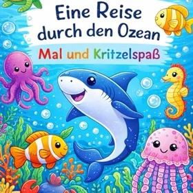 Eine Reise Durch Den Ozean Mal Und Kritzelspaß Färgläggningsbok