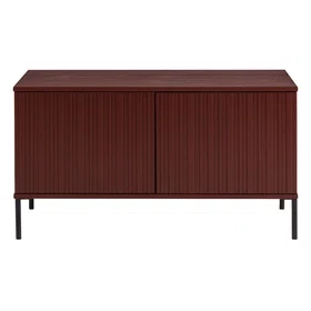 WOOOD 373472-BR Meuble TV 2 étagères 100x44x56cm