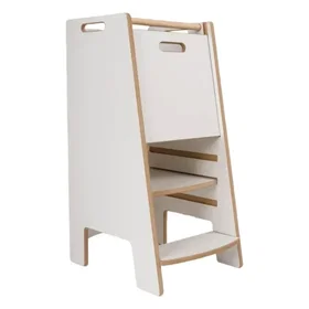 Tupti.wood Table et Chaises Blanc