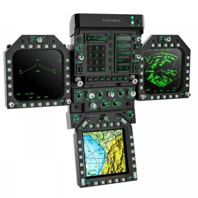 Moza Racing FMP-18 modular fighter panel system
