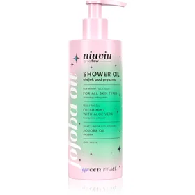 So!Flow Jojoba Oil Fresh Mint With Aloe Vera Refreshing Shower Oil 300ml