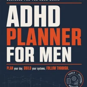 Gentle ADHD Planner Daglig Veckovis Månadsvis System