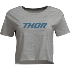 Thor Corp Crop Kortärmad T-shirt (Dam)