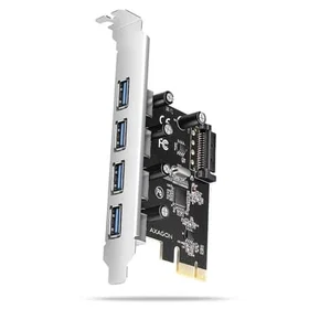 AXAGON PCIe 2.0 x16 PCEU-430RS Controller Card