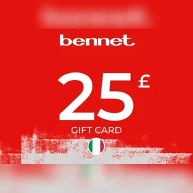 Bennetts Bennet Gift Card 25 EUR Key - ITALY