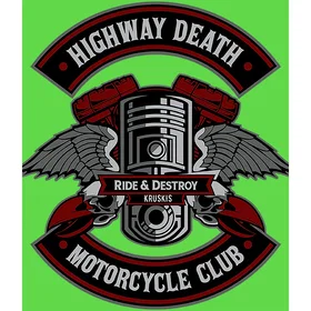Kruskis Highway Death Kortärmad T-shirt (Dam)