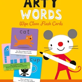Robyn Arty Mouse Arty Words Wipe Clean Flash Cards 3-Pack 9781836160298