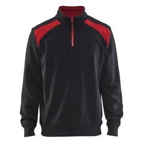 Blåkläder Sweatshirt Demi-Zip (Homme)