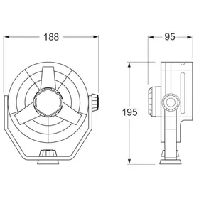 Hella Marine 2 Speed Fan