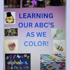 Learning Our Abc's As We Color Färgläggningsbok