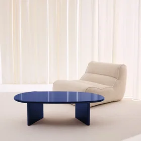SWEEEK Table basse ovale