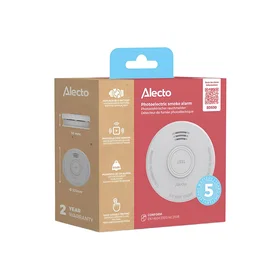 Alecto NDS-SA50 2X Rökdetektor