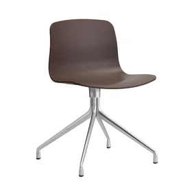 Hay AAC 10 Matsstol Polished Alu. & Raisin 2.0
