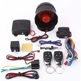 Tbest Car Security System Universal Vehicle Alarm Anti-Theft Keyless Entry Siren