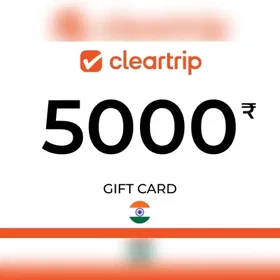 Cleartrip Hotels Gavekort 5000 INR