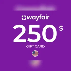 Wayfair Gift Card 250 USD