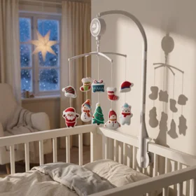 CiCi Love Julemotiv Musikuro Rød