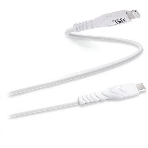 T'nB CBLTC01WH Lightning to USB-C 1 m