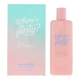 Mr. Wonderful Where's The Party? edt 75ml