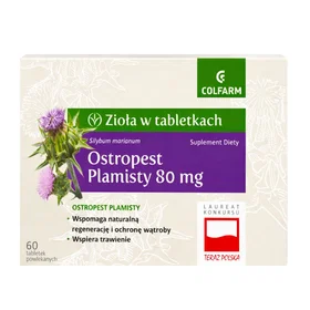 Colfarm Milk Thistle 80mg 60 Tablets