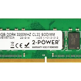 2-Power DDR4 SO-DIMM 3200MHz 8GB (MEM5703A)