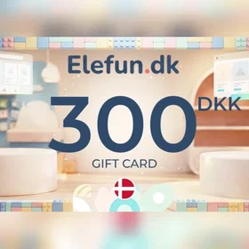 Elefun.dk Gavekort 300 DKK