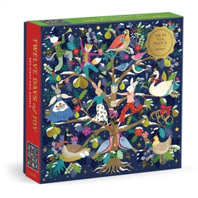 Galison Twelve Days of Joy 500 Pieces