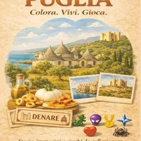 Puglia Colora Vivi Gioca Färgläggningsbok Och Livsbok