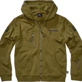 Brandit Tactical Full Zip Sweatshirt (Herr)