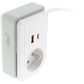 Otio Bloc Compact 1-Voie Avec USB 1.5m 3545417601213_CAFR