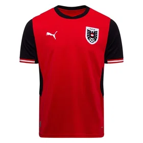 Puma Østrig 2026 Hjemme Replica Trøje (Jr)