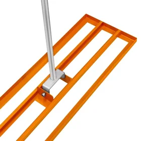 T-Mech Aluminium Lawn Leveller Orange